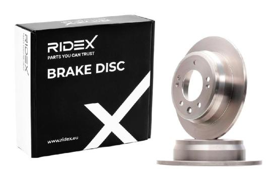 RIDEX 82B0218 2x Bremsscheiben Hinten Ø262,2mm voll für HYUNDAI ix35 Bild RIDEX 82B0218 2x Bremsscheiben Hinten Ø262,2mm voll für HYUNDAI ix35
