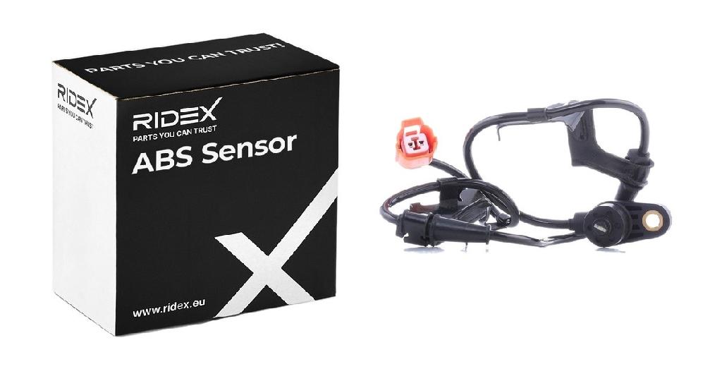 RIDEX ABS-Sensor 412W1055 Vorderachse links Sensorart: passiver Sensor Anzahl