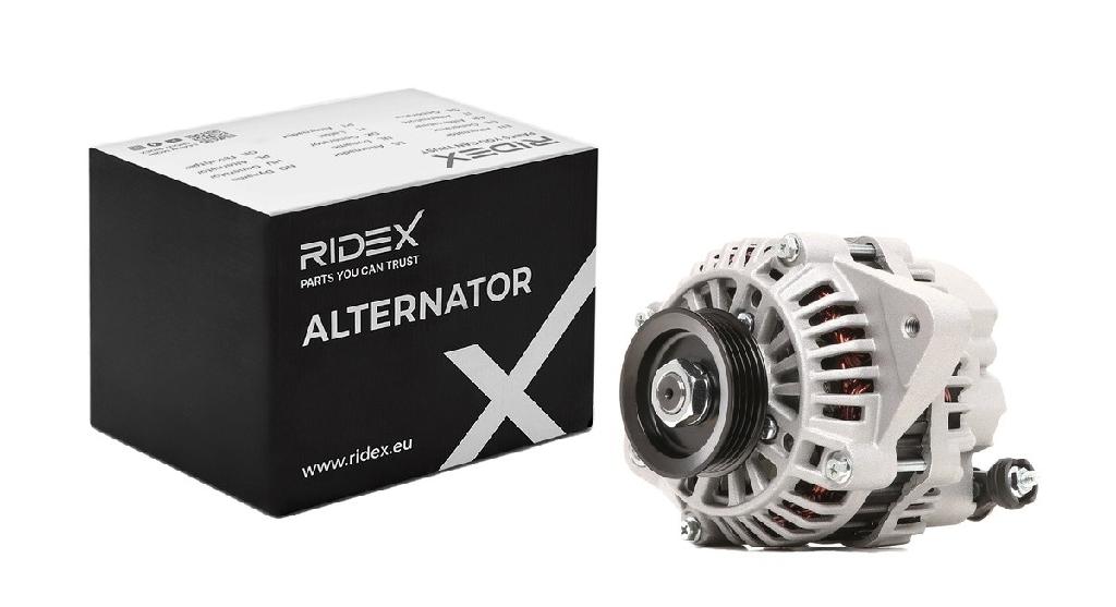 RIDEX 4G0948 Lichtmaschine 75A 12V Drehrichtung im Uhrzeigersinn mit für HONDA