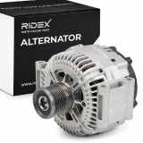 RIDEX 4G0153 Lichtmaschine 180A 12V Drehrichtung im Uhrzeigersinn mit 0009062700