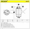 RIDEX 9F0111 Kraftstofffilter Line Filter für FIAT GRANDE PUNTO (199) 1596790 Bild RIDEX 9F0111 Kraftstofffilter Line Filter für FIAT GRANDE PUNTO (199) 1596790