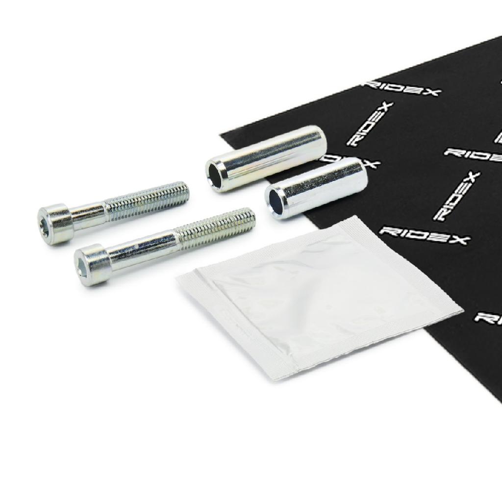 RIDEX 1165G0095 Führungshülsensatz Bremssattel Vorderachse für VW Golf 1II (1H1)