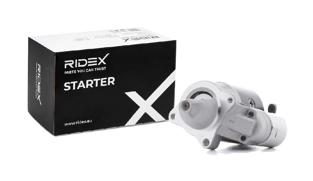 RIDEX Motor Starter/Anlasser 1,1kW für RENAULT 4 (112) 5 (122) 4 Kasten