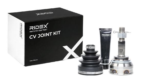 RIDEX 5J0136 Gelenksatz Antriebswelle Achswelle radseitig Vorne für NISSAN Bild RIDEX 5J0136 Gelenksatz Antriebswelle Achswelle radseitig Vorne für NISSAN