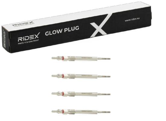RIDEX Diesel Glühkerze 4,4V Schlüsselweite: 9mm Gewindemaß:M9 x 1 ohne für OPEL Bild RIDEX Diesel Glühkerze 4,4V Schlüsselweite: 9mm Gewindemaß:M9 x 1 ohne für OPEL