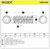 RIDEX 188C0489 2x Federn Fahrwerksfedern Vorne für SUZUKI Vitara SUV Bild RIDEX 188C0489 2x Federn Fahrwerksfedern Vorne für SUZUKI Vitara SUV