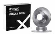 RIDEX 82B1384 2x Bremsscheiben Vorne Ø252mm voll für SKODA 105,120 (742)