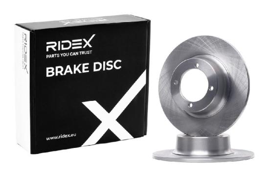 RIDEX 82B1384 2x Bremsscheiben Vorne Ø252mm voll für SKODA 105,120 (742) Bild RIDEX 82B1384 2x Bremsscheiben Vorne Ø252mm voll für SKODA 105,120 (742)