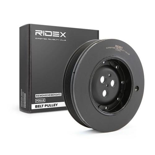RIDEX 3213B0006 Riemenscheibe Kurbelwelle 167,2mm Kurbelwellenriemenscheibe Bild RIDEX 3213B0006 Riemenscheibe Kurbelwelle 167,2mm Kurbelwellenriemenscheibe