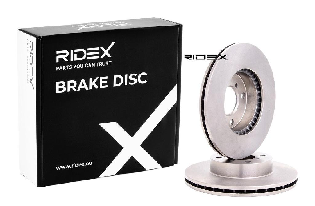 RIDEX 82B0446 2x Bremsscheiben Vorne Ø245,7mm Belüftet für SUZUKI