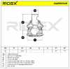 RIDEX 2462S0049 Traggelenk Führungsgelenk Vorne passend für PEUGEOT 106 I Bild RIDEX 2462S0049 Traggelenk Führungsgelenk Vorne passend für PEUGEOT 106 I