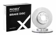 RIDEX 82B0056 2x Bremsscheiben Vorne Ø251,8mm Belüftet für SUZUKI SWIFT III