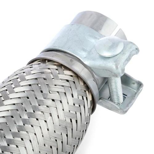 RIDEX Flexrohr Auspuff Abgasrohr Ø45mm 300mm Rohrverbinder:Flexibel mit Schellen Bild RIDEX Flexrohr Auspuff Abgasrohr Ø45mm 300mm Rohrverbinder:Flexibel mit Schellen