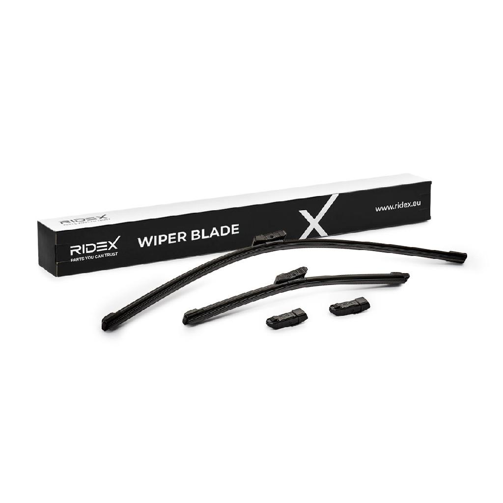 RIDEX Scheibenwischer Satz Wischerblätter Satz mit Spoiler Vorne Länge 1: 600mm
