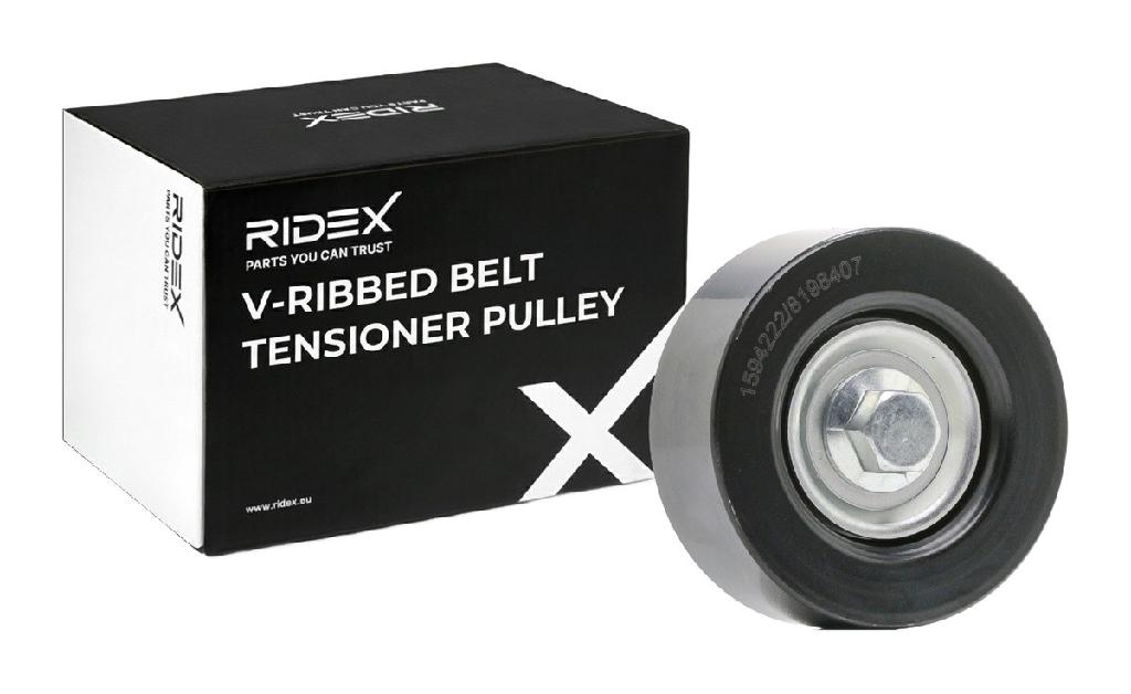 RIDEX 310T0083 Spannrolle Keilrippenriemen für FORD FOCUS (DAW, DBW) 1049577