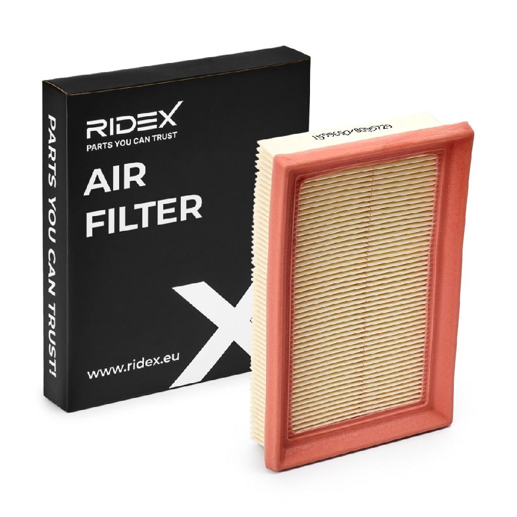 RIDEX 8A0462 Motor Luftfilter RechtEckig Filtereinsatz Umluftfilter für TOYOTA