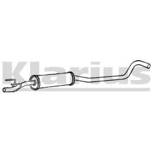 VEGAZ Mittelschalldämpfer für OPEL Corsa B Schrägheck (S93) Bild VEGAZ Mittelschalldämpfer für OPEL Corsa B Schrägheck (S93)