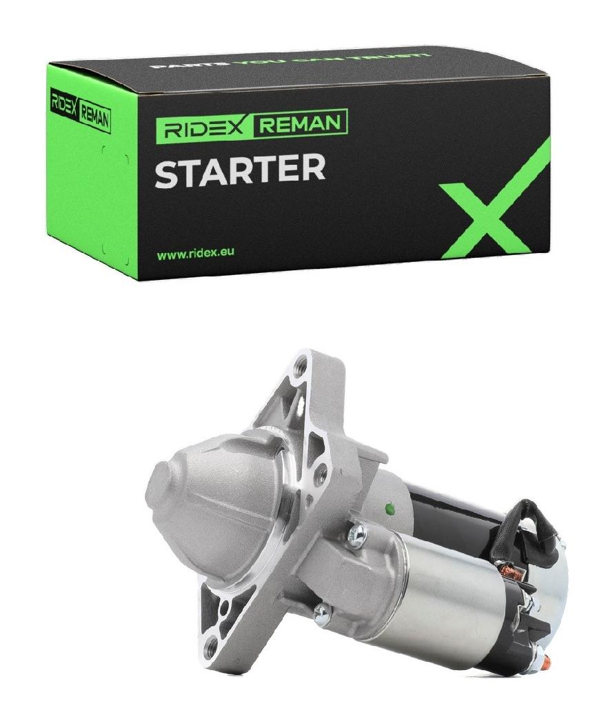 RIDEX REMAN Motor Starter/Anlasser 2,2kW für NISSAN Qashqai / Qashqai +2 I