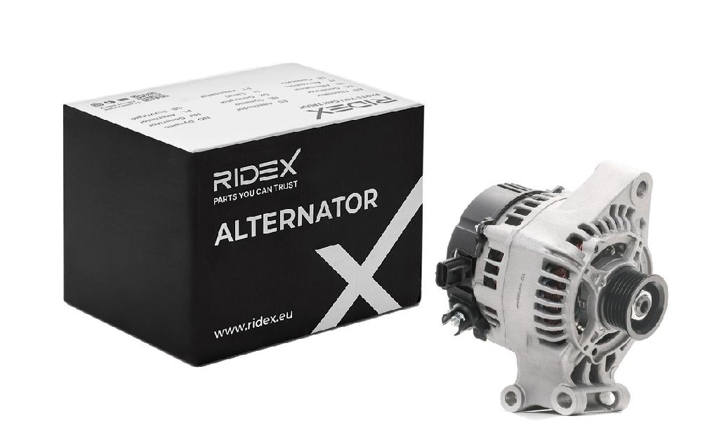 RIDEX 4G0057 Lichtmaschine 80A 14V Drehrichtung im Uhrzeigersinn mit für FORD