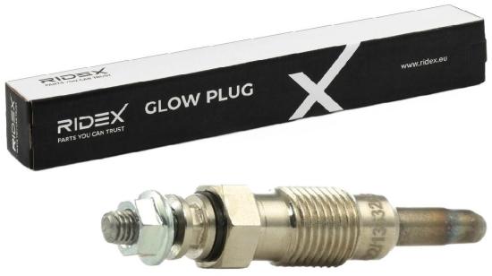 RIDEX Diesel Glühkerze 10V Schlüsselweite: 12mmmm Gewindemaß:M12x1.25 für FORD Bild RIDEX Diesel Glühkerze 10V Schlüsselweite: 12mmmm Gewindemaß:M12x1.25 für FORD