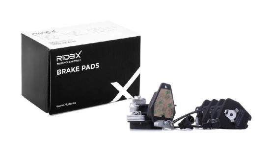 RIDEX Bremsbelagsatz Bremsbeläge Vorne für AUDI A4 Limousine (8D2, B5) A8 Bild RIDEX Bremsbelagsatz Bremsbeläge Vorne für AUDI A4 Limousine (8D2, B5) A8