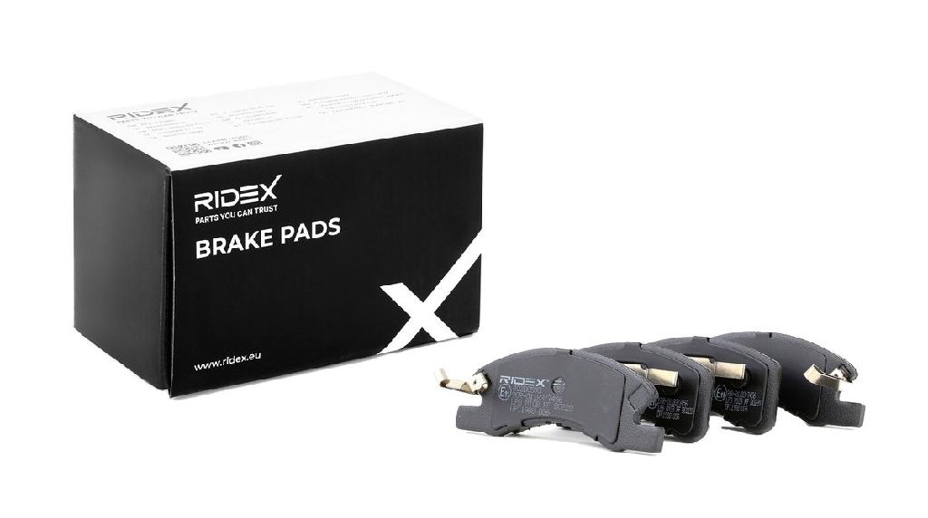 RIDEX Bremsbelagsatz Bremsbeläge Vorne für MITSUBISHI für DAIHATSU Cuore VII