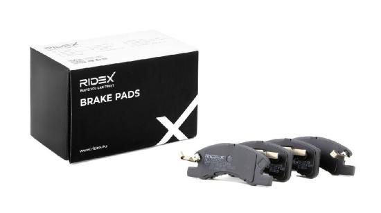 RIDEX Bremsbelagsatz Bremsbeläge Vorne für MITSUBISHI für DAIHATSU Cuore VII Bild RIDEX Bremsbelagsatz Bremsbeläge Vorne für MITSUBISHI für DAIHATSU Cuore VII