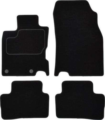 CUSTOPOL RNT201C Fußmatten Set Vorne und Hinten für RENAULT Kadjar (HA, HL) Bild CUSTOPOL RNT201C Fußmatten Set Vorne und Hinten für RENAULT Kadjar (HA, HL)