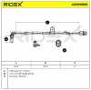 RIDEX ABS-Sensor 412W0895 Vorderachse links Sensorart: Hallsensor Anzahl der Bild RIDEX ABS-Sensor 412W0895 Vorderachse links Sensorart: Hallsensor Anzahl der
