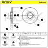 RIDEX 82B0912 2x Bremsscheiben Vorne Ø254mm voll für FORD TRANSIT Kasten Bild RIDEX 82B0912 2x Bremsscheiben Vorne Ø254mm voll für FORD TRANSIT Kasten
