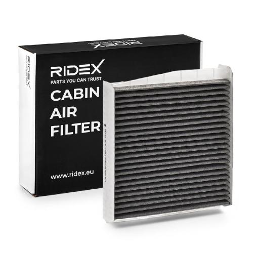 RIDEX 424I0088 Innenraumfilter Pollenfilter Aktivkohlefilter Höhe: 34 Breite: Bild RIDEX 424I0088 Innenraumfilter Pollenfilter Aktivkohlefilter Höhe: 34 Breite: