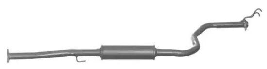VEGAZ Mittelschalldämpfer für HONDA CRX III (EH, EG) Bild VEGAZ Mittelschalldämpfer für HONDA CRX III (EH, EG)