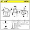 RIDEX 78B0463 Bremssattel Bremszange Vorne links für RENAULT Twingo 1I (CN0) für Bild RIDEX 78B0463 Bremssattel Bremszange Vorne links für RENAULT Twingo 1I (CN0) für