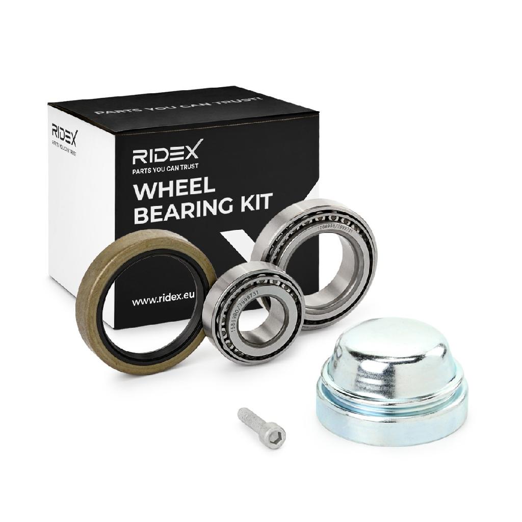 RIDEX 654W0405 Radlagersatz pro 1 Rad Vorne beidseitig passend für MERCEDES-BENZ