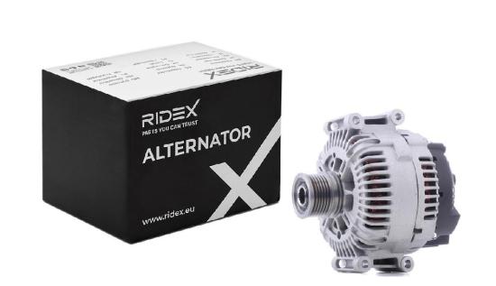 RIDEX 4G0585 Lichtmaschine 180A 12V Drehrichtung im Uhrzeigersinn mit Bild RIDEX 4G0585 Lichtmaschine 180A 12V Drehrichtung im Uhrzeigersinn mit