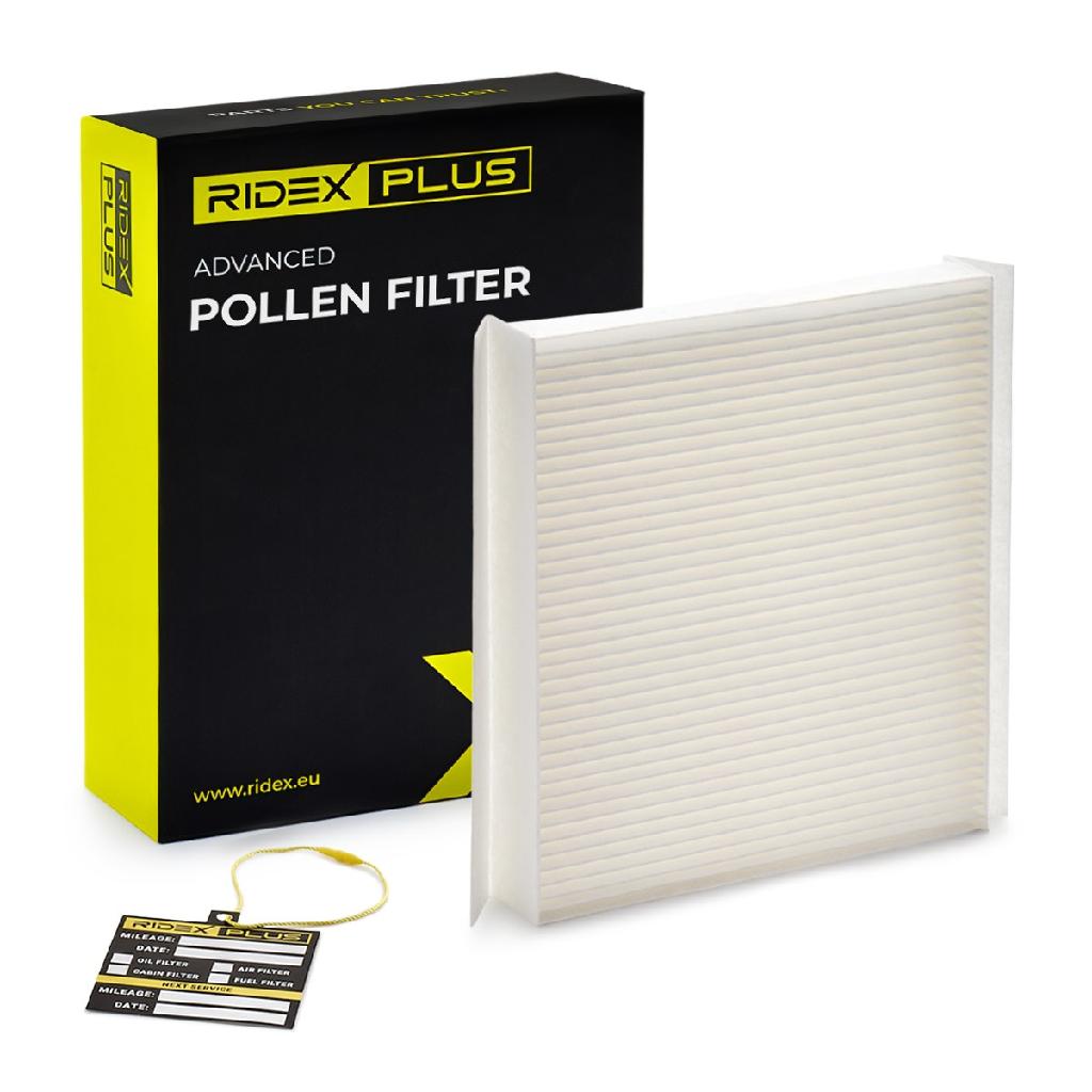 RIDEX PLUS 424I0157P Innenraumfilter Pollenfilter Höhe: 30 Breite: 178 Länge: