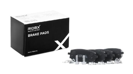 RIDEX Bremsbelagsatz Bremsbeläge Hinten für NISSAN NP300 Navara Pickup (D23) Bild RIDEX Bremsbelagsatz Bremsbeläge Hinten für NISSAN NP300 Navara Pickup (D23)