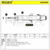 RIDEX 854S0511 1x Stoßdämpfer Gasdruck Vorne rechts für HONDA ACCORD IV (CB) Bild RIDEX 854S0511 1x Stoßdämpfer Gasdruck Vorne rechts für HONDA ACCORD IV (CB)