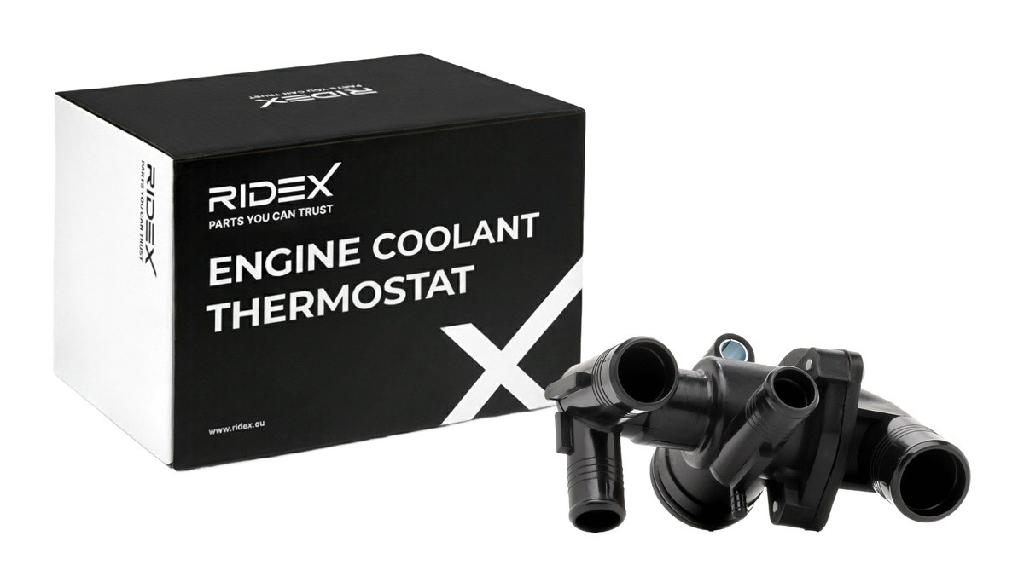 RIDEX 316T0581 Thermostat Kühlmittel Kühlwasserthermostat mit Thermostat mit