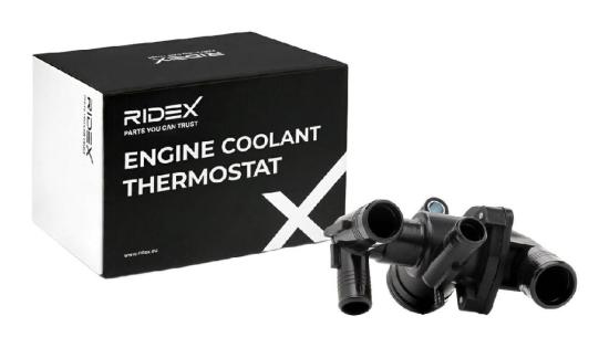 RIDEX 316T0581 Thermostat Kühlmittel Kühlwasserthermostat mit Thermostat mit Bild RIDEX 316T0581 Thermostat Kühlmittel Kühlwasserthermostat mit Thermostat mit