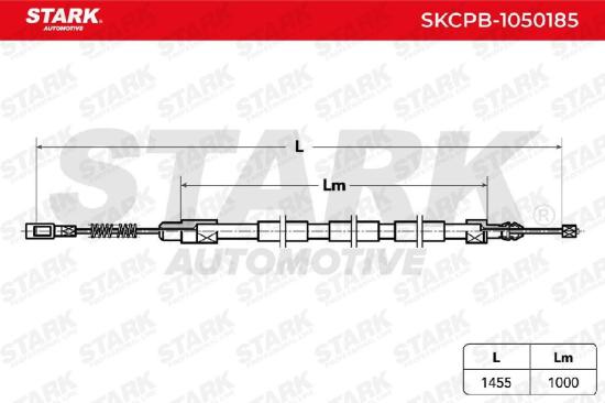 STARK Handbremsseil Hinten Links Rechts für VW Transporter T1II Bus Bild STARK Handbremsseil Hinten Links Rechts für VW Transporter T1II Bus