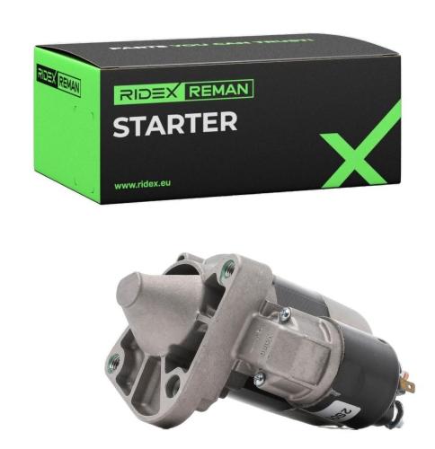 RIDEX REMAN Motor Starter/Anlasser 0,85kW für RENAULT Clio 1I (BB0/1/2, CB0/1/2) Bild RIDEX REMAN Motor Starter/Anlasser 0,85kW für RENAULT Clio 1I (BB0/1/2, CB0/1/2)