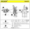 RIDEX 78B0301 Bremssattel Bremszange Hinten links für HONDA ACCORD IV (CB) für Bild RIDEX 78B0301 Bremssattel Bremszange Hinten links für HONDA ACCORD IV (CB) für
