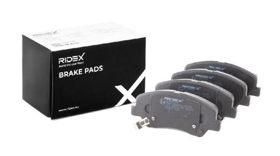RIDEX Bremsbelagsatz Bremsbeläge Vorne für HYUNDAI i20 Schrägheck (GB, IB) Bild RIDEX Bremsbelagsatz Bremsbeläge Vorne für HYUNDAI i20 Schrägheck (GB, IB)