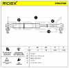 RIDEX 219G0706 Heckklappendämpfer hinten Länge:635mm 200N Hub: 265mm für HONDA Bild RIDEX 219G0706 Heckklappendämpfer hinten Länge:635mm 200N Hub: 265mm für HONDA