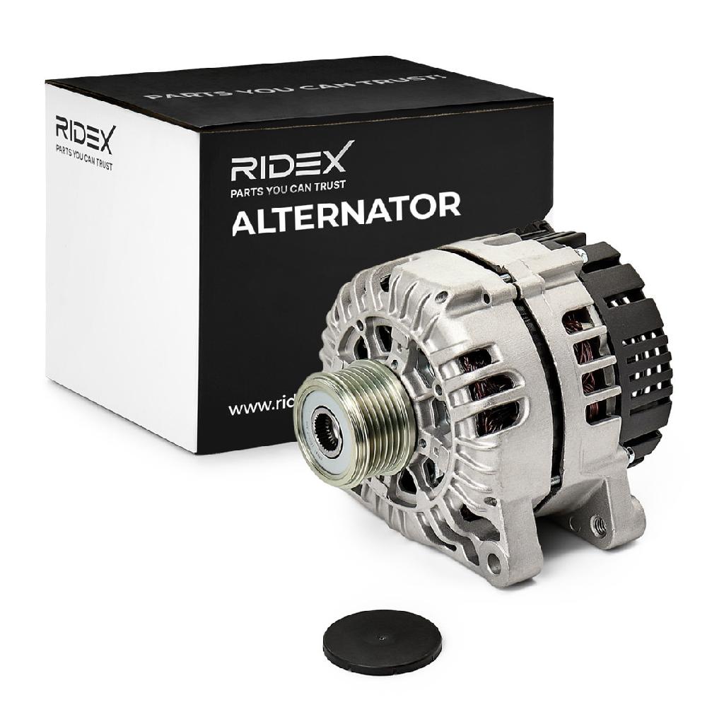 RIDEX 4G0047 Lichtmaschine 150A 12V mit Freilaufriemenscheibe 3140069K00