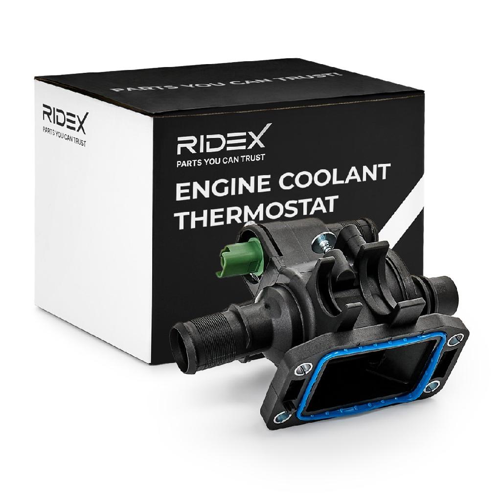 RIDEX 316T0057 Thermostat Kühlmittel Kühlwasserthermostat mit Sensor 83°C