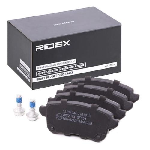 RIDEX Bremsbelagsatz Bremsbeläge Hinten für RENAULT Megane 1II Grandtour (KZ0/1) Bild RIDEX Bremsbelagsatz Bremsbeläge Hinten für RENAULT Megane 1II Grandtour (KZ0/1)