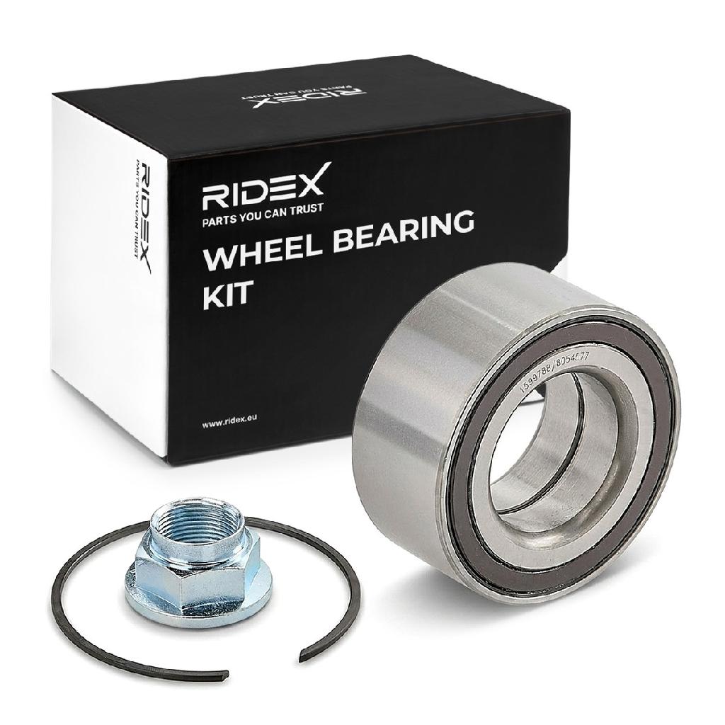 RIDEX 654W0156 Radlagersatz pro 1 Rad Hinten beidseitig Vorne für FIAT GHK1692