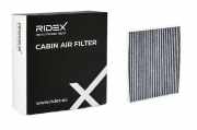 RIDEX 424I0822 Innenraumfilter Pollenfilter Aktivkohlefilter Höhe: 28 Breite: